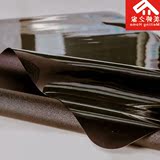 定制黑色系磨砂PVC 防水免洗 软质玻璃餐桌垫茶几桌布 水晶板台布