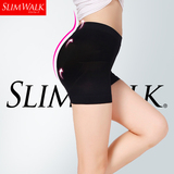 slimwalk 日本产后收腹内裤女士提臀裤美体塑身瘦身中腰平角无痕