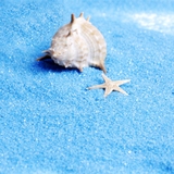 天然细蓝沙 沙漏用沙 园艺微景观装饰蓝色沙 玩具沙画彩沙 包邮