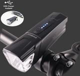 DOSUN af500 德规光型USB充电自行车前灯500流明 可做充电宝