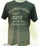 专柜正品Cantorp肯拓普骆驼户外休闲男款渐变色圆领T恤D72008