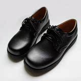 日系学院风圆头系带皮鞋学生鞋男女cos皮鞋黑色日本JK万用制服鞋