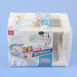 日本多用纸巾架 粘胶式卫生间卷纸架 上厕所时可放手机在纸巾架上