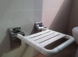 老人残疾人无障碍浴室卫浴凳卫生间马桶扶手上翻卫浴凳靠墙卫浴凳