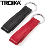 正品 德国Troika 真牛皮钥匙扣男士女士高档创意汽车挂件钥匙圈