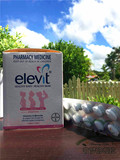 澳洲直邮代购爱乐维Elevit孕妇叶酸复合维生素提高卵子活性100粒