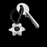 丹麦黑钛小繁星汽车钥匙扣车用创意钥匙链钥匙环钥匙挂件包邮