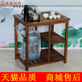 鸡翅木家具红木茶桌 中式方形茶台仿古实木功夫茶几小方桌 茶水架
