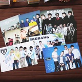 BIGBANG VIP周边 超高清韩国200g 压纹明星海报【一套8张】HB074