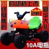 摩托车单驱动电动车12个月玩具车四轮童车遥控电动摩托车儿童