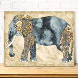 佳彩天颜 diy数字油画 手绘风景动物装饰画手工填色画 大象 GX97