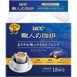 包邮16年12月日本直送UCC职人滴漏式挂耳纯黑咖啡醇和口味18片