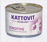 德国进口猫罐头 KATTOVIT卡帝维特防敏感175g 猫零食