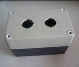天逸 TYX2 2孔按钮盒 塑料盒 防水按钮盒全塑按钮开关盒 孔22MM