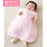 日本制造·母婴用品代购/珊瑚绒厚/新生幼儿童宝宝背心马夹抱毯被