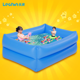 乐亲大型婴儿童充气游泳池超大号家庭戏水池小孩加厚家用成人浴盆