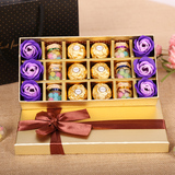 许愿瓶糖果巧克力糖果diy玫瑰花礼盒装朋友生日六一节儿童礼物
