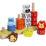 包邮桌游1-2-3三岁以下宝宝儿童叠叠乐叠叠高层层叠积木益智玩具