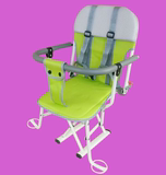 ec自行车山地专用儿童前置座椅电动车宝宝安全座椅可折叠易携带