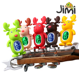 吉米Jimi 卡通尤克里里调音器 ukulele 麋鹿款校音器