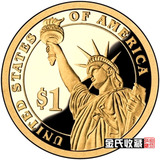 美国1美元硬币 纪念币 自由女神像 总统币  外国钱币外币