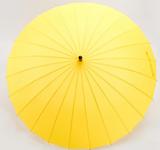 男女长柄天堂伞创意户外伞自动双人伞超大晴雨伞三人直柄伞24骨