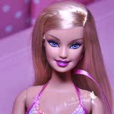正版美泰芭比barbie全关节娃娃  最美超长超多头发公主(送2套衣服