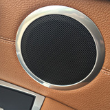 BMW宝马改装内饰新3系3系GT6音响喇叭圈环装饰条车贴