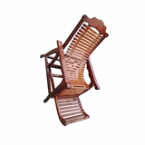 滩椅逍遥椅实木摇椅躺椅折叠椅竹子加厚沙发椅阳台午休靠背睡椅沙