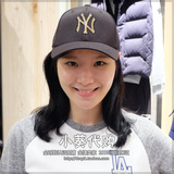 MLB韩国专柜正品代购 16新 韩版经典全封镶钻NY洋基队鸭舌棒球帽