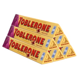 亿滋进口 Toblerone瑞士三角牛奶巧克力含葡萄干及蜂蜜600g