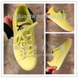 龍龍香港正品代購Adidas X Raf Simons 16春夏黄色系带休闲男女鞋