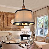 地中海风格美式欧式现代简约创意铁艺复古客厅餐厅卧室儿童房吊灯