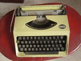 热卖英雄牌 老式 英文 打字机 复古老式打字机 彩色英雄牌打字机
