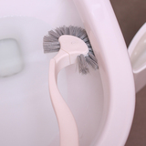 日本畅销马桶刷子 附盒马桶刷套装 软毛创意扁形 家用厕所清洁刷