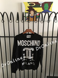【DrOnline】Moschino 15秋冬新款黑色毛衣 正品