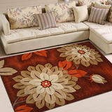 华德地毯 手工剪花加密加厚客厅毯1.6*2.3M茶几沙发地毯