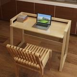 实木折叠电脑桌儿童学习桌简易写字桌现代简约移动电脑桌卧室书桌