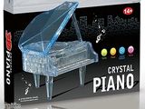 代购 三维水晶拼图DIY模型蓝色钢琴乐器孩子玩具礼品装饰