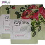 专柜正品 时尚良品玫瑰莹润保湿面膜5贴/盒 天然有机植物美肌系列