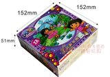 玩具堡24 48 72 100片朵拉迪亚哥西游记盒装纸质拼图儿童益智玩具