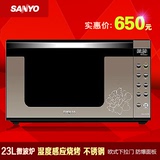 SANYO/三洋 EM-L320H 帝度高端智能新品23升不锈钢内胆微波炉烧烤