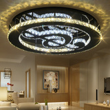 LED圆形水晶客厅吸顶灯音符灯具温馨卧室灯现代简约房间灯饰大厅