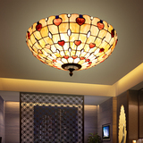 艺术顶灯简约时尚客厅灯LED吸顶灯卧室温馨浪漫灯圆形欧式吸顶灯