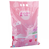 包邮宠物用品怡亲膨润土水蜜桃香型猫砂猫沙5L抗菌除臭结团约4kg