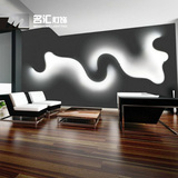 现代简约创意个性壁灯led卧室床头装饰灯北欧设计师客厅走廊过道