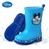 迪士尼正品2015新款中小童雨鞋儿童加棉保暖水鞋雨靴特价包邮