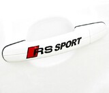 奥迪Rs Sport运动车贴车门把手贴纸A4L/A6L/A1/Q5/TT拉手贴画