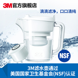3M净水器 家用 净水壶 直饮 滤水壶 WP6000N 厨房 滤水机 净水杯
