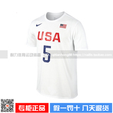 专柜正品NIKE耐克USA美国队梦之队篮球欧文男子短袖T恤768822-102